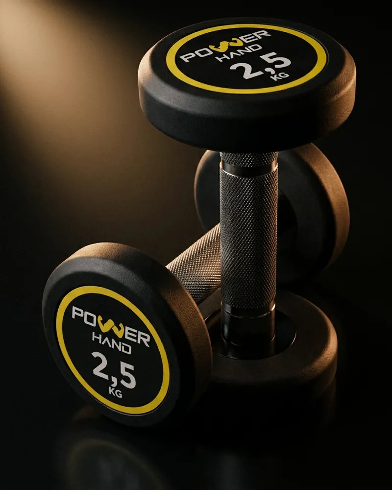 Yuvarlak Dambıl 2,5 kg